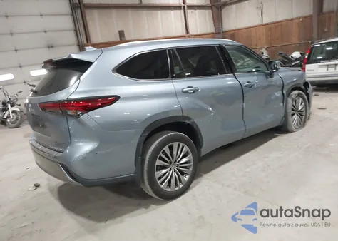 2023 Toyota Highlander Platinum z USA, uszkodzony, nr VIN 5TDKDRBH9PS527062